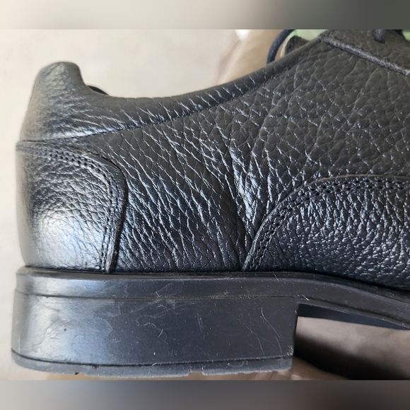 Studio Belvedere Bay Bridge Men's Size 11D Black Leather Split Toe Oxford Shoes - Picture 6 of 11